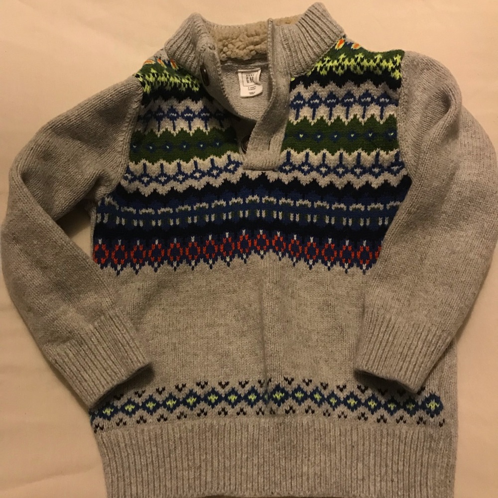 Toddler Gap sweater 3t. Used